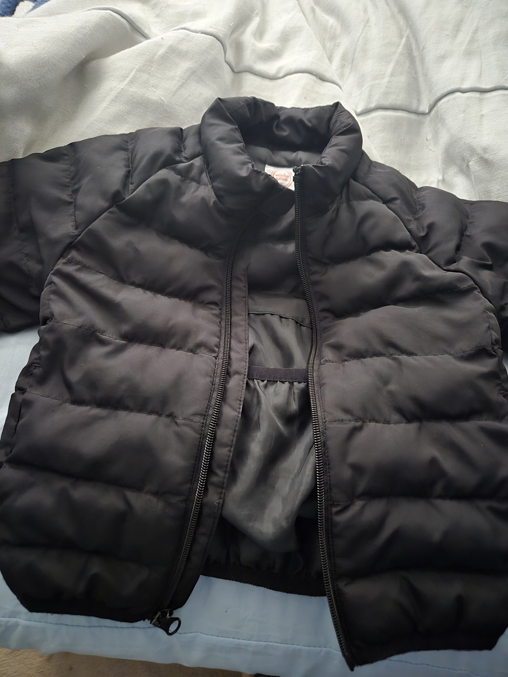 wonder nation Black Puffer Jacket